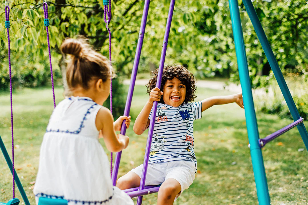 Encouraging Active Play Habits Early With Baby Swing Sets